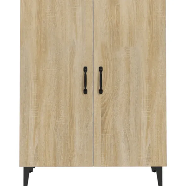 vidaXL Skåp>Skänk sonoma-ek 70x34x90 cm konstruerat trä