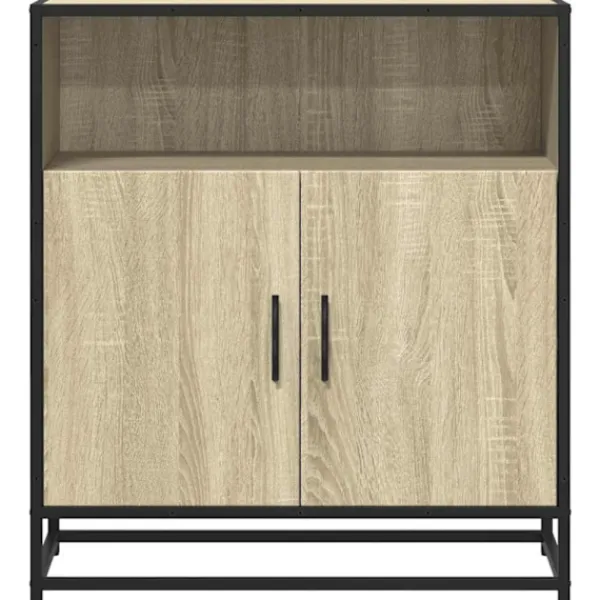 vidaXL Skåp>Skänk sonoma-ek 68x35x76 cm konstruerat trä