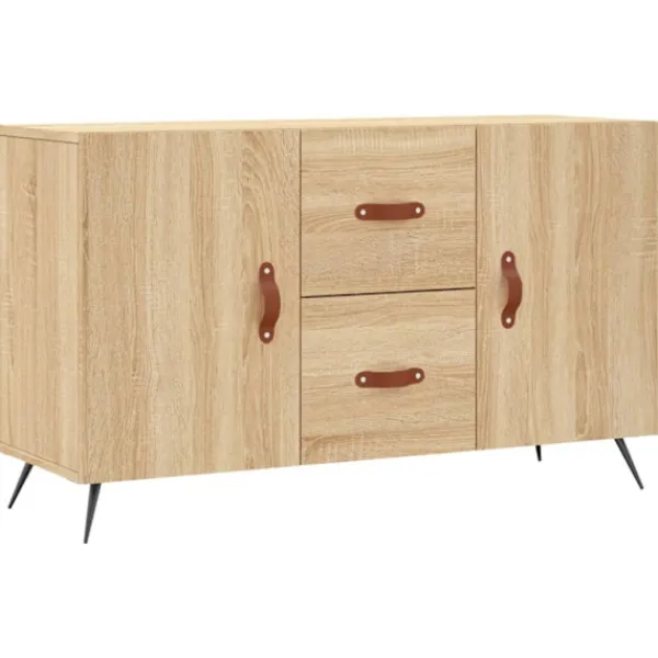 vidaXL Sideboards>Skänk sonoma-ek 100x36x60 cm konstruerat trä
