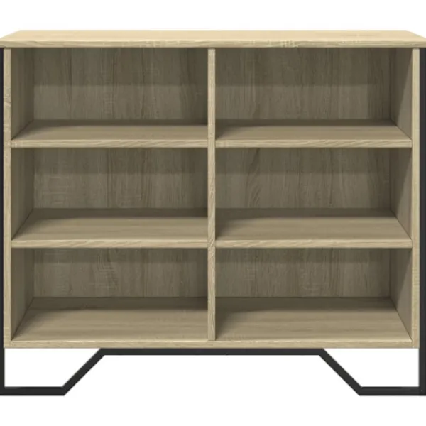 vidaXL Sideboards>Skänk sonoma-ek 91x35,5x74,5 cm konstruerat trä