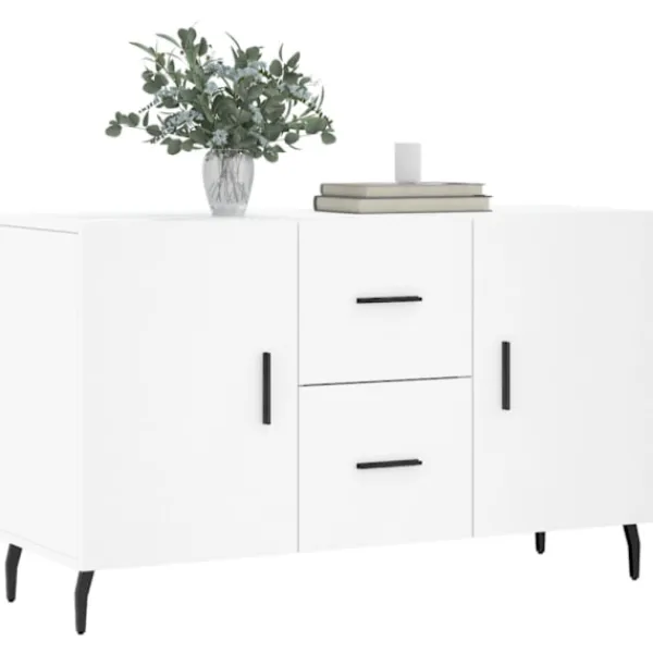 vidaXL Sideboards>Skänk vit 100x36x60 cm konstruerat trä