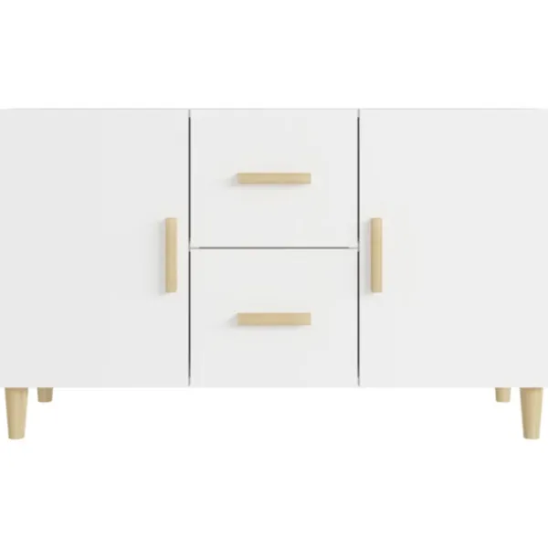 vidaXL Sideboards>Skänk vit 100x36x60 cm konstruerat trä