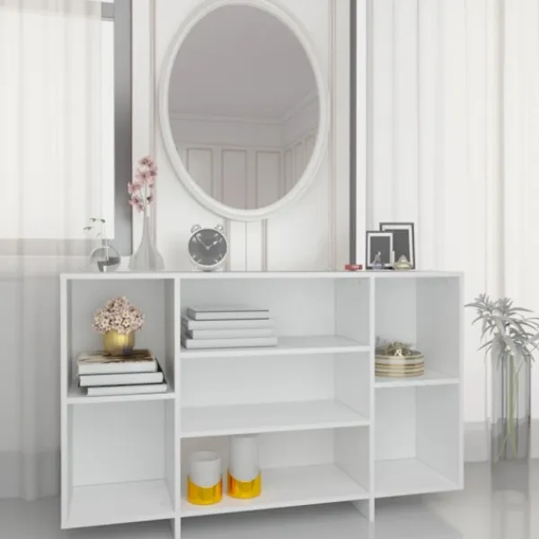 vidaXL Sideboards>Skänk vit 120x30x75 cm konstruerat trä