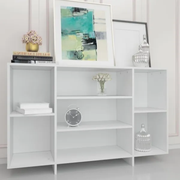 vidaXL Sideboards>Skänk vit 120x30x75 cm konstruerat trä