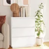 vidaXL Byråer>Skänk vit 60x34x75 cm massiv furu