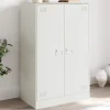 vidaXL Skåp>Skänk vit 67x39x107 cm stål