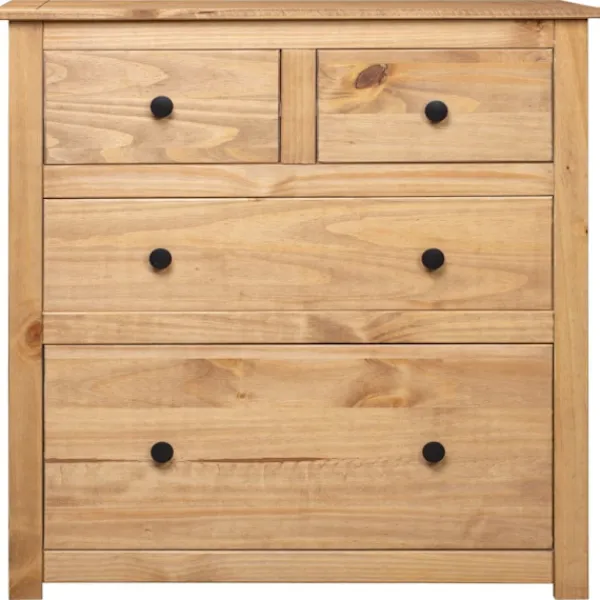 vidaXL Byråer>Skänk 80x40x83 cm furu panama