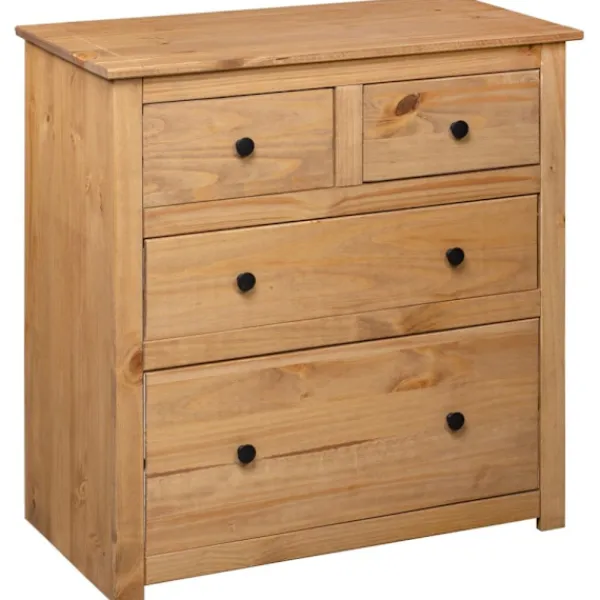 vidaXL Byråer>Skänk 80x40x83 cm furu panama