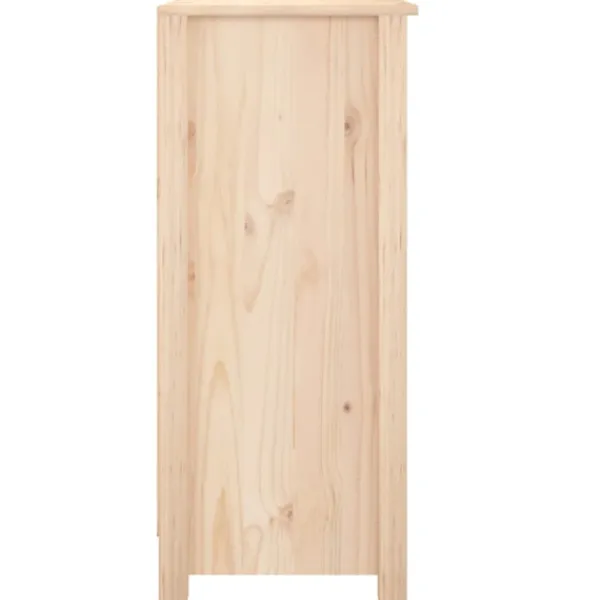 vidaXL Byråer>Skänk 70x35x80 cm massiv furu