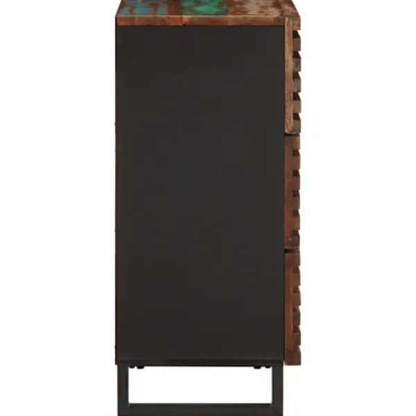 vidaXL Byråer>Skänk 60x34x75 cm massivt akaciaträ