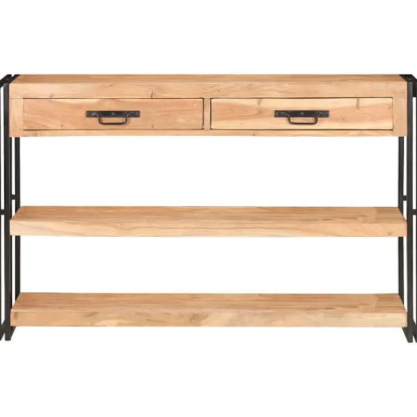 vidaXL Sideboards>Skänk 120x30x75 cm massivt akaciaträ