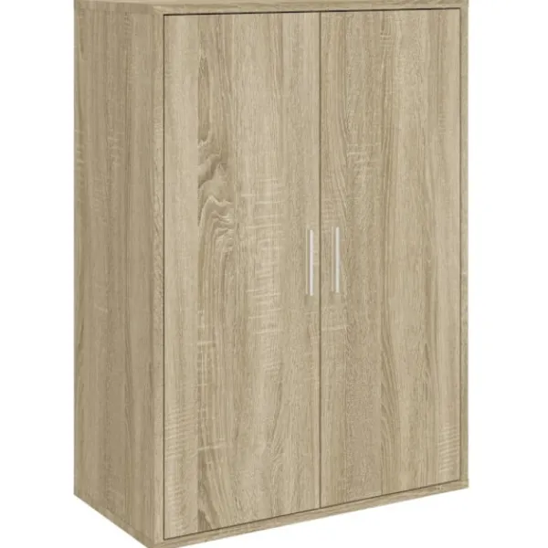 vidaXL Sideboards>Skänkar 2 st sonoma-ek 60x31x84 cm konstruerat trä