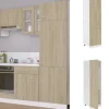 vidaXL Skåp>Skåp för kylskåp sonoma-ek 60x57x207 cm konstruerat trä