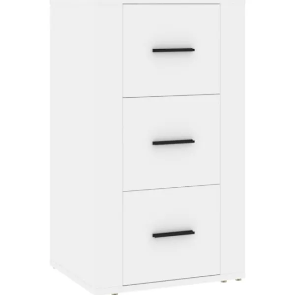 vidaXL Byråer>Skåp vit 40x33x70 cm konstruerat trä