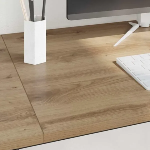 vidaXL Kontorsmöbler>Skrivbord Artisan Ek 120 x 50 x 75 cm Konstruerat trä