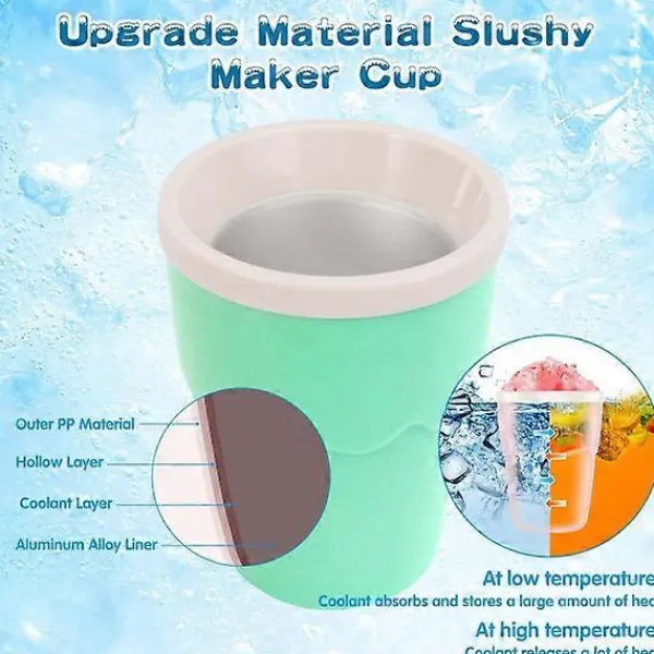 Matgrupper>Slushy Cup Aluminium Slushie Mugg, Frozen Magic Slushy Mugg, Su -Sy