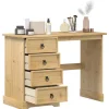 vidaXL Sminkbord>Sminkbord Corona 104x47x75 cm massiv furu