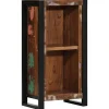 vidaXL Hyllor>Sängbord 40x30x80 cm massivt återvunnet trä