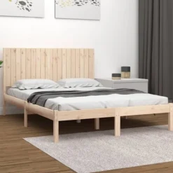 vidaXL Sängar>Sängram massivt trä 180x200 cm