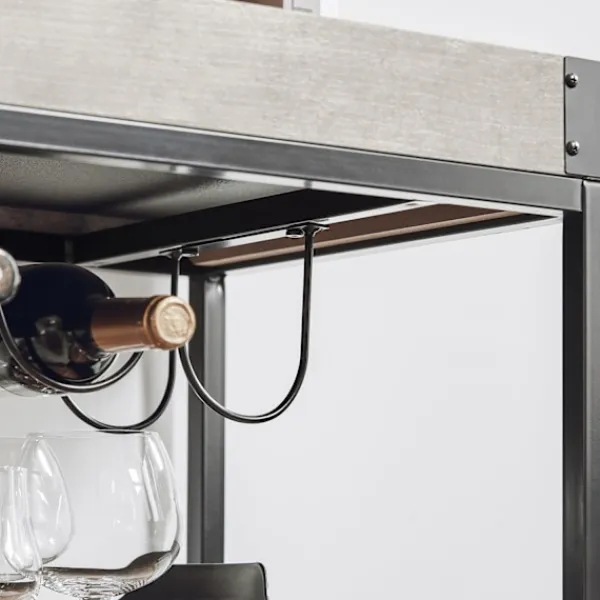 SoBuy Småbord>Serveringsvagnar med Brickstativ köksvagnar FKW56-HG