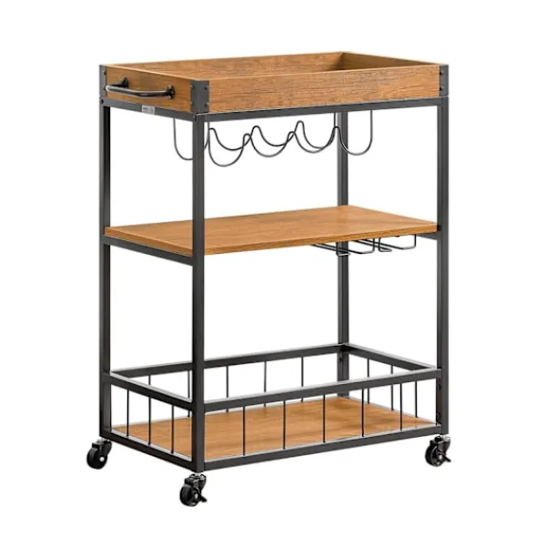 SoBuy Småbord>Serveringsvagnar med Brickstativ köksvagnar FKW56-HG