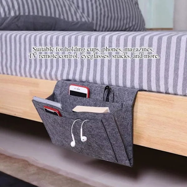 Soffor>Soffa- och fåtöljarrangör, armstödsförvaringsväska med 4 fickor