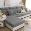 Soffor>Soffa Sittdyna Kuddfodral - Universal Stretch Sofföverdrag Soffdynfodral L-Form, Mjukt Soffa Sittdynfodral Soffschäslongskydd