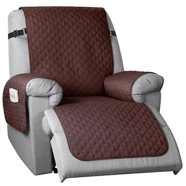 DMstore Stolar>Soffaöverdrag Fåtölj Skyddande Överdrag Med Sidofickor Allt-i-ett Recliner StolBY S
