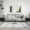 vidaXL Soffbord>Soffbord 2 st svart 50x50x40 cm konstruerat trä