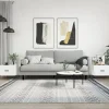 vidaXL Soffbord>Soffbord 2 st vit högglans 50x50x40 cm konstruerat trä