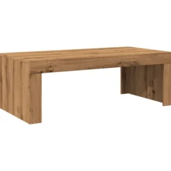vidaXL Soffbord>Soffbord artisan ek 102x50x35 cm konstruerat trä