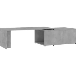 vidaXL Soffbord>Soffbord betonggrå 150x50x35 cm konstruerat trä