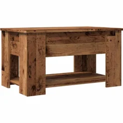 vidaXL Soffbord>Soffbord gammalt trä 79x49x41 cm konstruerat trä