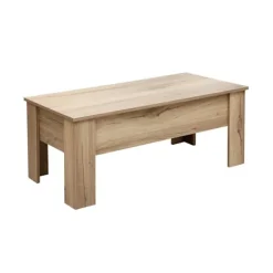 Home4You Soffbord>Soffbord HANNES 100x50xH42cm, rustik melamin