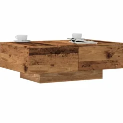 vidaXL Soffbord>Soffbord åldrat trä 90x60x31 cm konstruerat trä