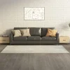 vidaXL Soffbord>Soffbord med metallben 2 st sonoma-ek 50x50x40 cm