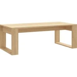 vidaXL Soffbord>Soffbord sonoma-ek 102x50x35 cm konstruerat trä