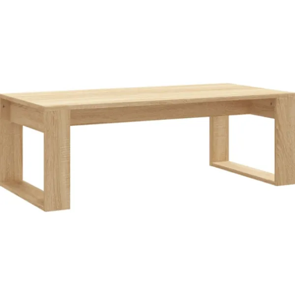 vidaXL Soffbord>Soffbord sonoma-ek 102x50x35 cm konstruerat trä