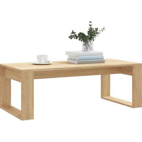 vidaXL Soffbord>Soffbord sonoma-ek 102x50x35 cm konstruerat trä