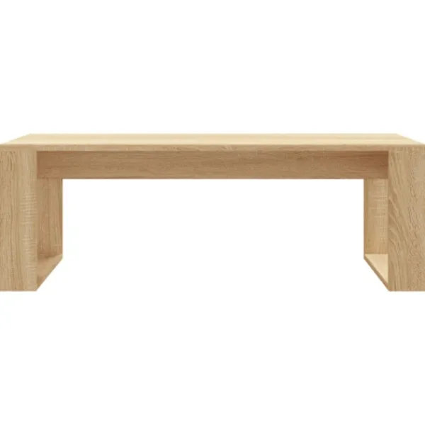 vidaXL Soffbord>Soffbord sonoma-ek 102x50x35 cm konstruerat trä