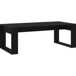vidaXL Soffbord>Soffbord svart 102x50x35 cm konstruerat trä
