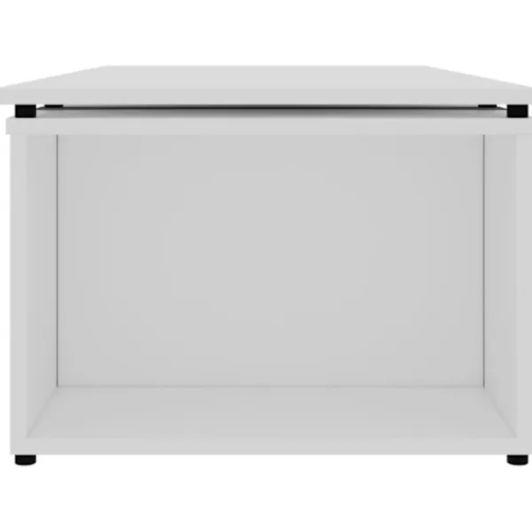 vidaXL Soffbord>Soffbord vit 150x50x35 cm konstruerat trä