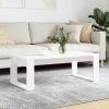 vidaXL Soffbord>Soffbord vit 102x50x35 cm konstruerat trä