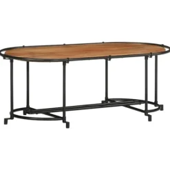 vidaXL Soffbord>Soffbord 110x55x40 cm massivt akaciaträ