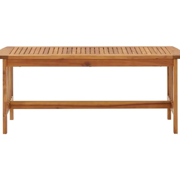 vidaXL Soffbord>Soffbord 102x50x43 cm massivt akaciaträ