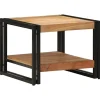 vidaXL Soffbord>Soffbord 50x50x38 cm massivt trä akacia