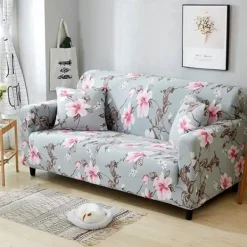 Soffor>Sofföverdrag, elastiskt stretchöverdrag för soffa, för 1-sits. L-formad hörnsoffa kräver två