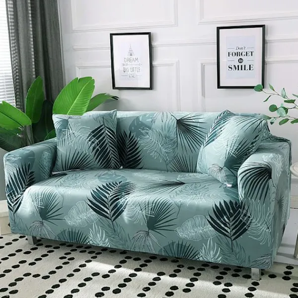 Soffor>Sofföverdrag 2-sits 150-185cm Sofföverdrag med armstöd Modern Uni