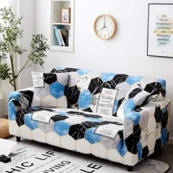 Soffor>Sofföverdrag 1-sits sofföverdrag elastiskt mjukt tyg 3-sits