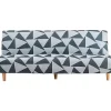 Soffor>Sofföverdrag Utan Armstöd för Bäddsoffa Utan Armstöd, 155-185cm